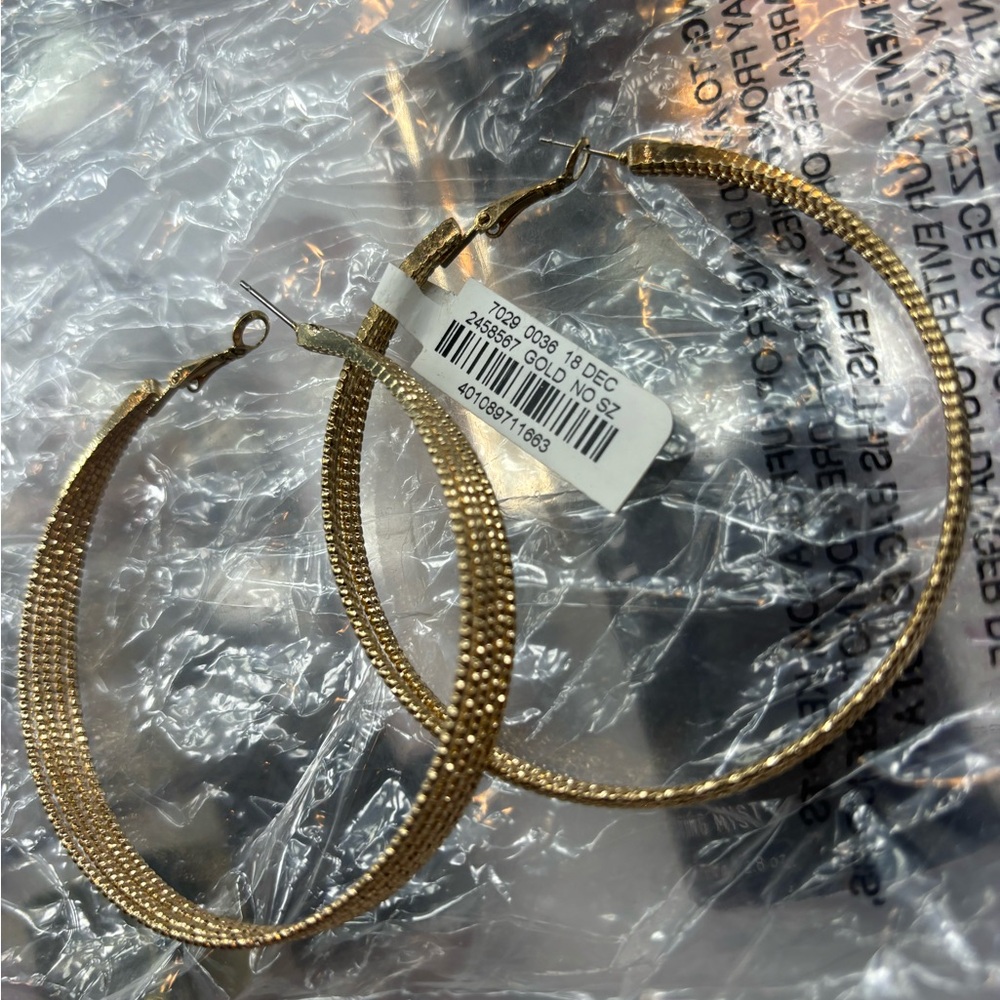 Hoop earrings